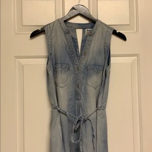 Anthropologie Holding Horses Denim Dress Size 0